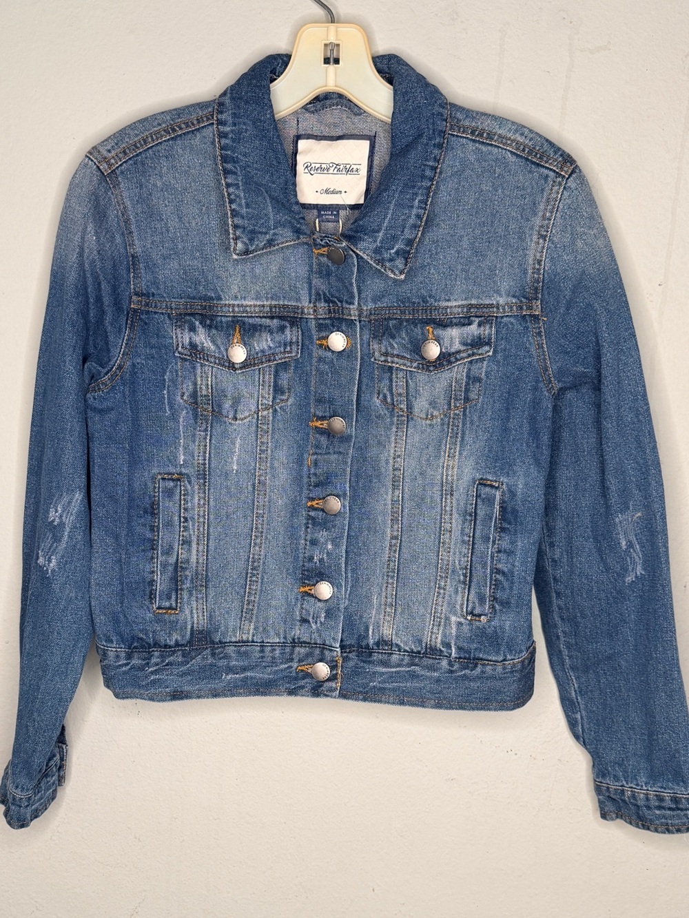 Reserve Fairfax Denim Jacket nwt - Picture 5 of 8